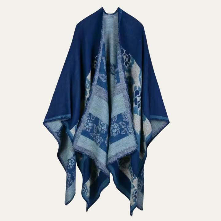 Poncho Voor Dames – Boho Cape Met Uniek Patroon