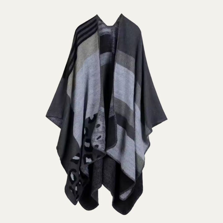 Poncho Voor Dames – Boho Cape Met Uniek Patroon