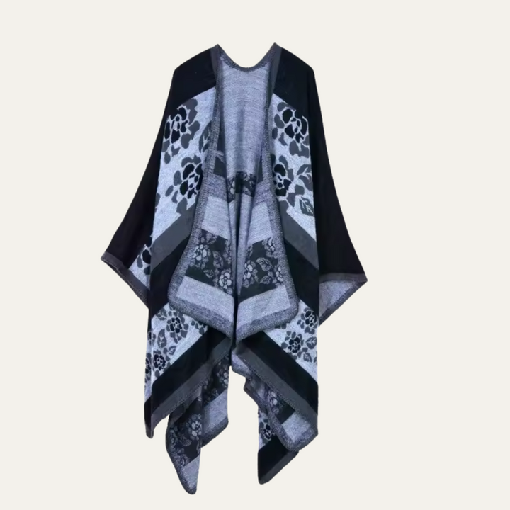 Poncho Voor Dames – Boho Cape Met Uniek Patroon