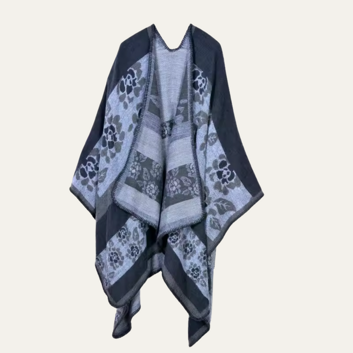 Poncho Voor Dames – Boho Cape Met Uniek Patroon