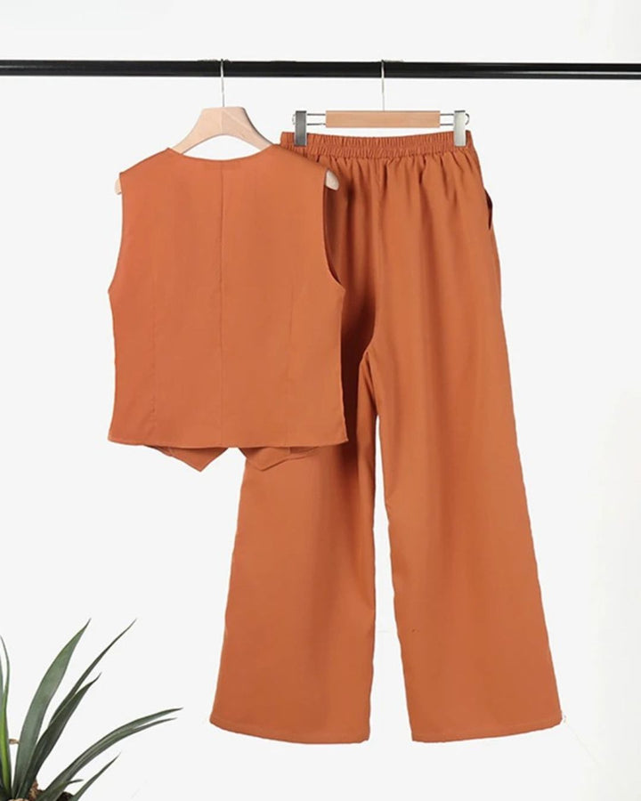 Elegante Linnen Set Dames [Old Money]