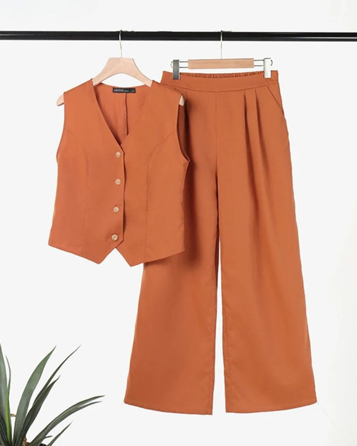 Elegante Linnen Set Dames [Old Money]