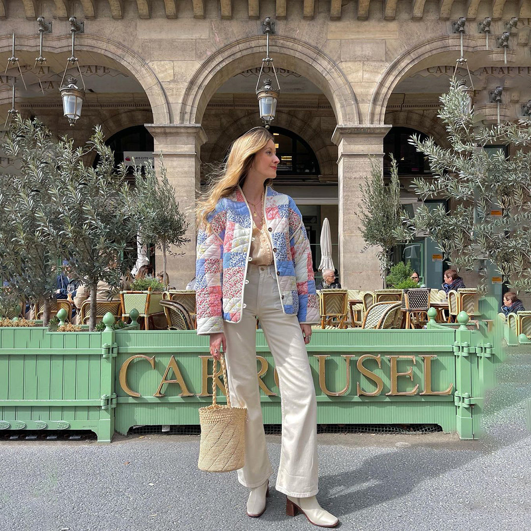 Boho Bloemen Jas - modieuze en lichtgewicht bovenkleding