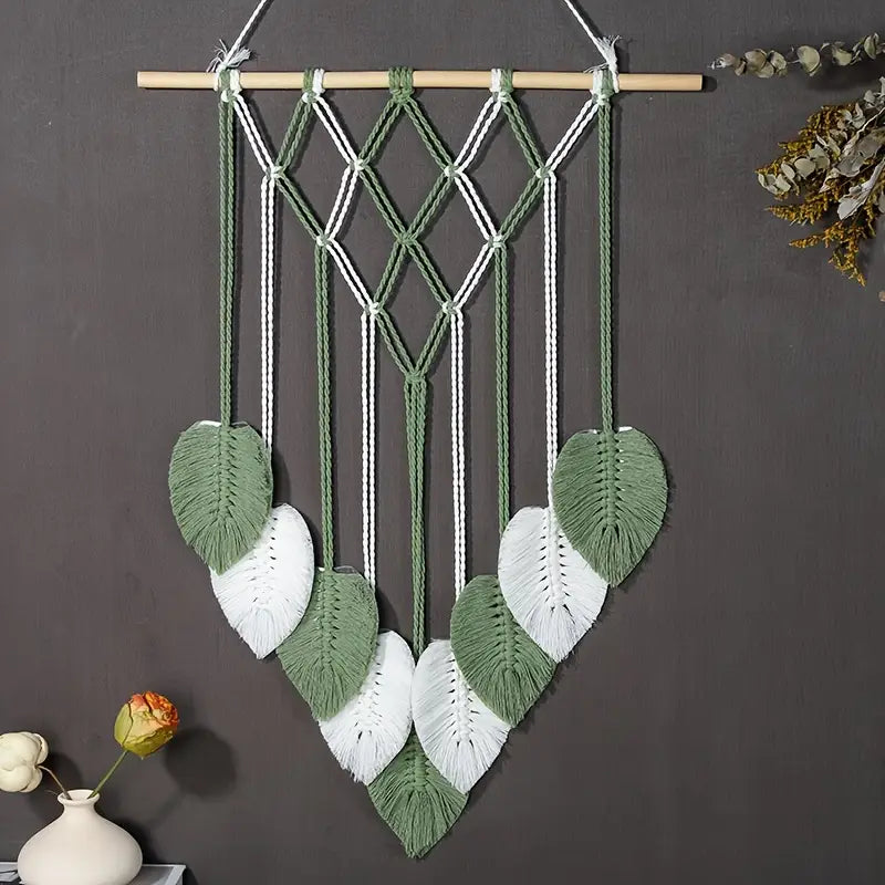 Handgemaakt Macramé Wandkleed Katoen Boho Scandinavisch