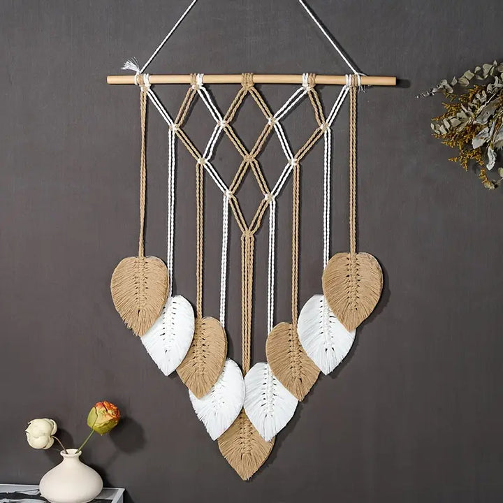 Handgemaakt Macramé Wandkleed Katoen Boho Scandinavisch