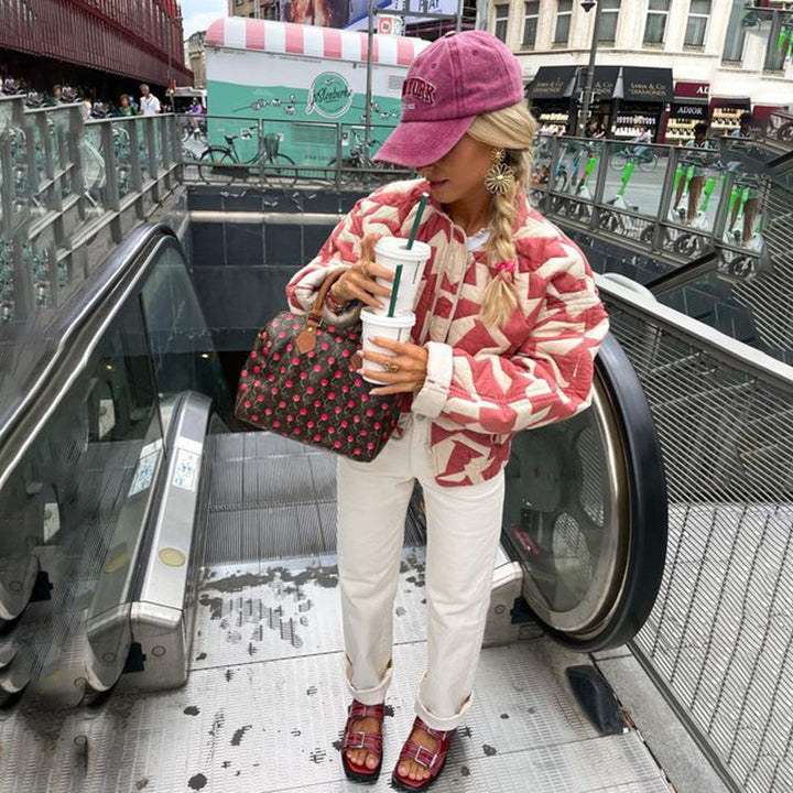 Boho Bloemen Jas - modieuze en lichtgewicht bovenkleding