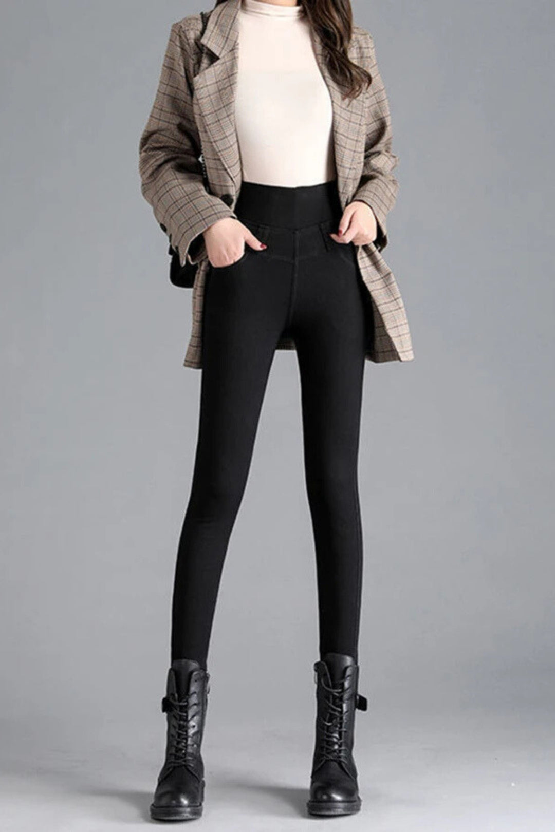 Quincy - vintage highwaist stretchbare jeans