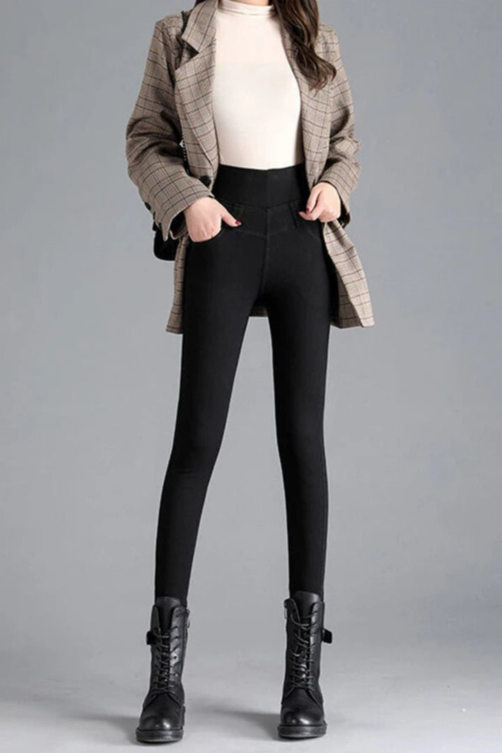 Quincy - vintage highwaist stretchbare jeans