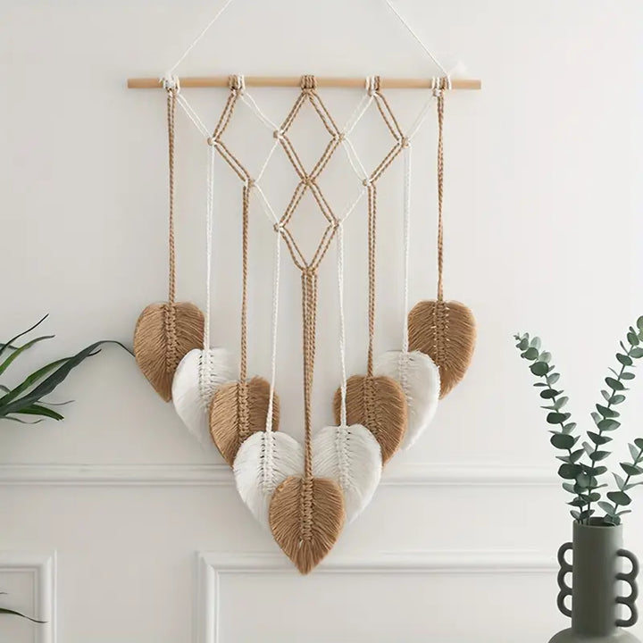 Handgemaakt Macramé Wandkleed Katoen Boho Scandinavisch
