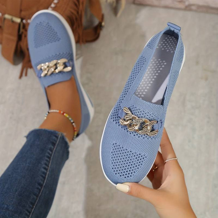 Ellis - Casuale Kettingband Orthopedische Mesh Schoenen