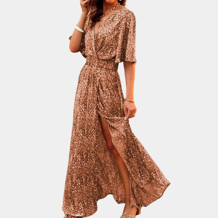 Kylee - casual gedrukte losse jurk