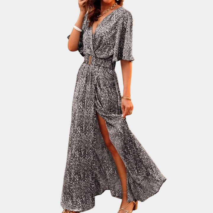 Kylee - casual gedrukte losse jurk