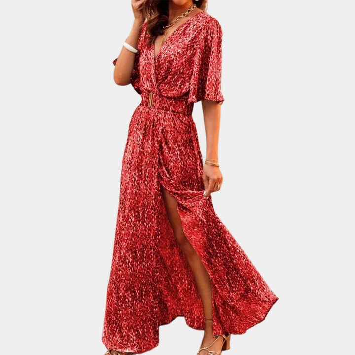 Kylee - casual gedrukte losse jurk