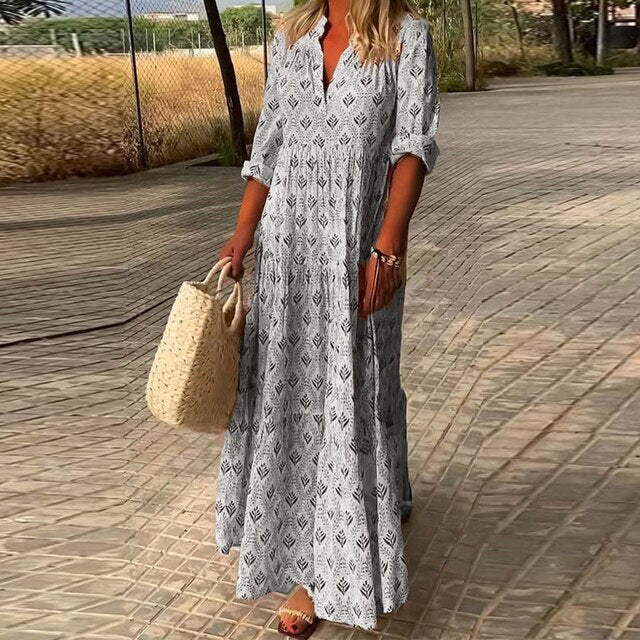 Valery - boho maxi jurk