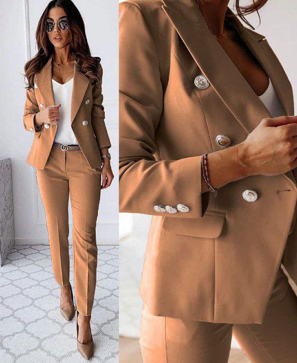 Lizbeth - stijlvolle zakelijke set [blazer+broek]