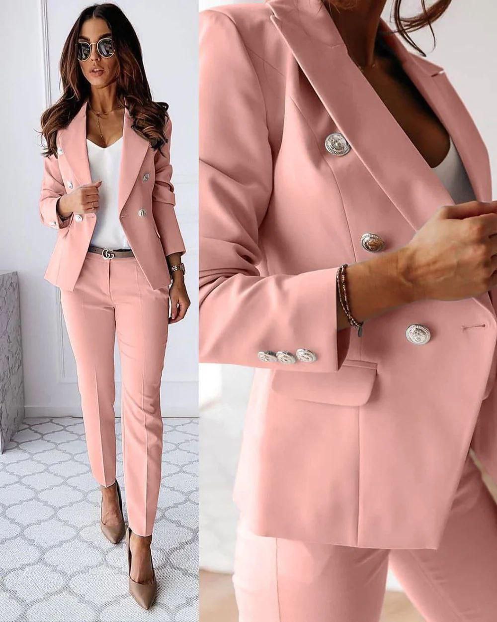 Lizbeth - stijlvolle zakelijke set [blazer+broek]