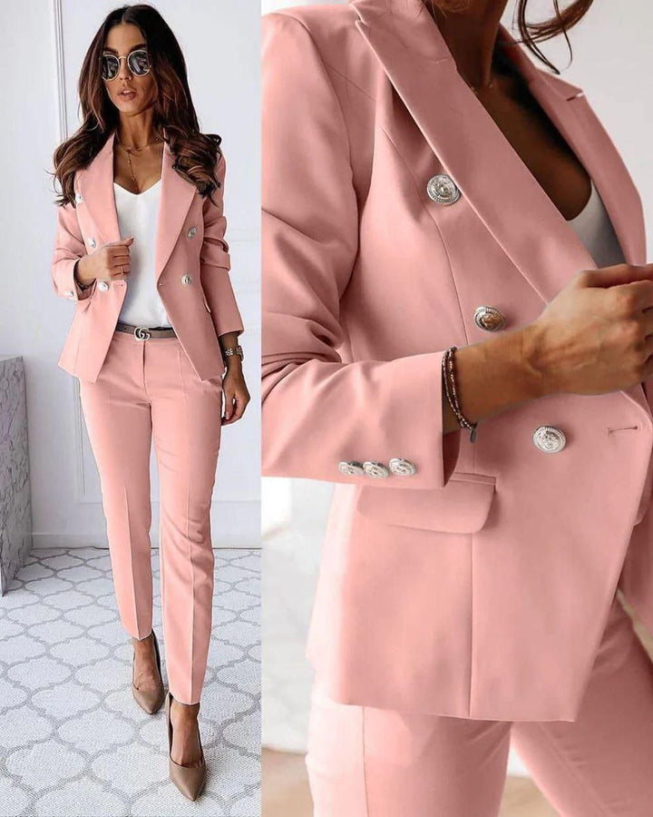 Lizbeth - stijlvolle zakelijke set [blazer+broek]