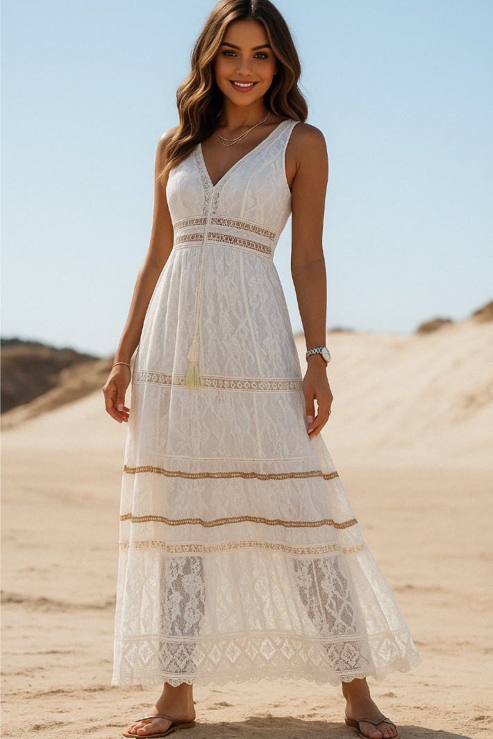Bella - boho maxi jurk