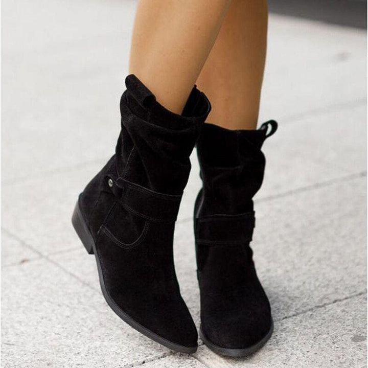 Alaia - casual laag hak chique laarzen