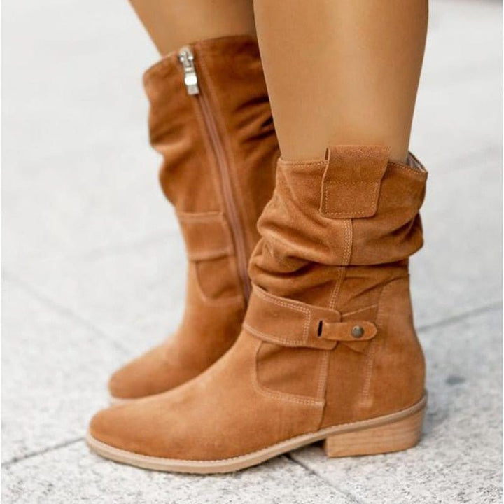 Alaia - casual laag hak chique laarzen