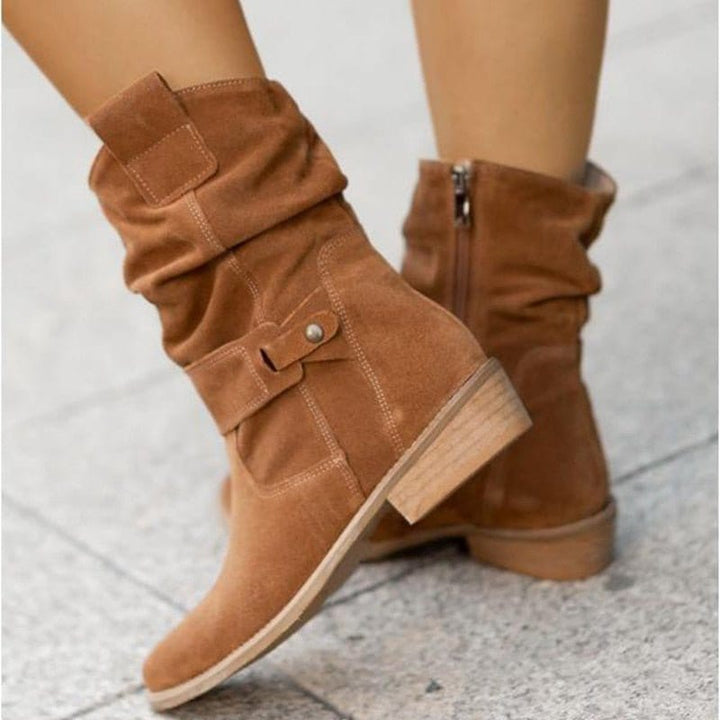 Alaia - casual laag hak chique laarzen