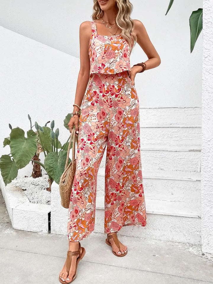 Wide Leg Zomer Jumpsuit