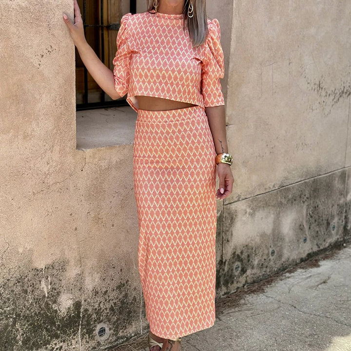Rugloze Linnen Jurken Met Puff Sleeves In Elegante Boho Style