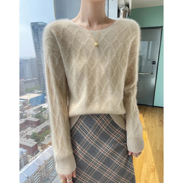 Sky Dreams Warme Knit Cable Sweater van Hoge Kwaliteit - Gebreide Trui