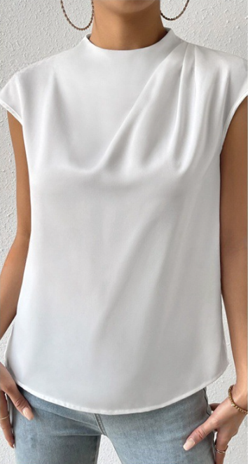 Chique mouwloze blouse voor comfort en stijl