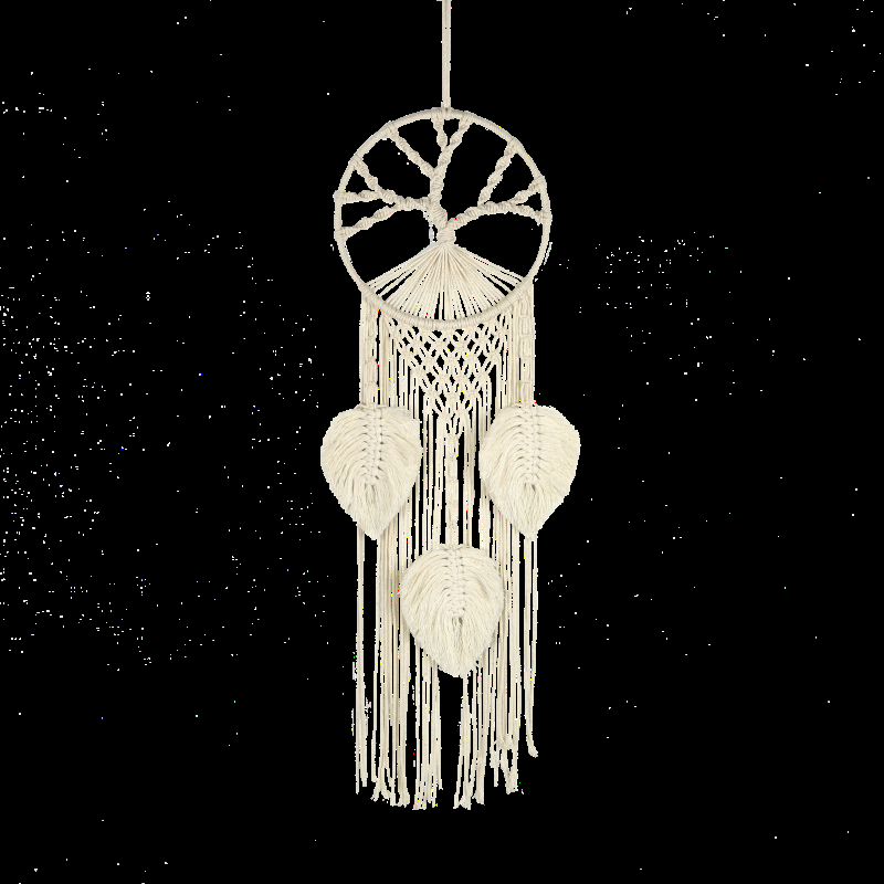 LunaLoom - macrame kamer charm