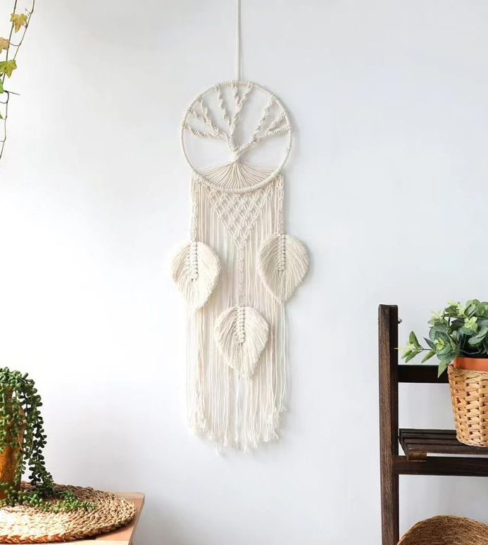 LunaLoom - macrame kamer charm