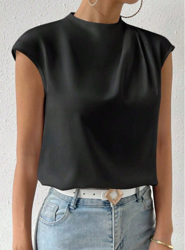 Chique mouwloze blouse voor comfort en stijl