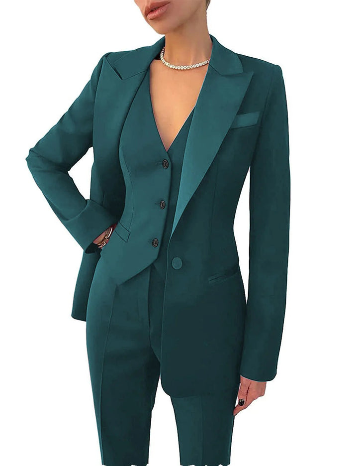 Boss Moves Driedelig Zakelijk Pak - Elegante Formele Gelegenheden Set