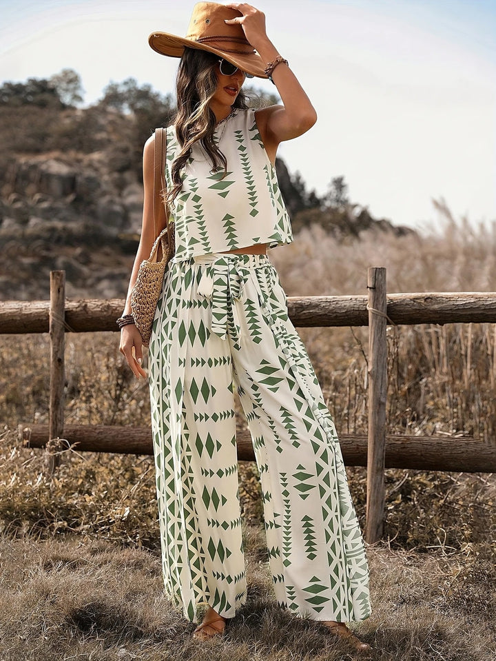 Boho Aura Print Co-ord Set