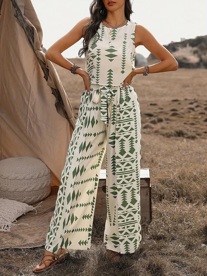 Boho Aura Print Co-ord Set
