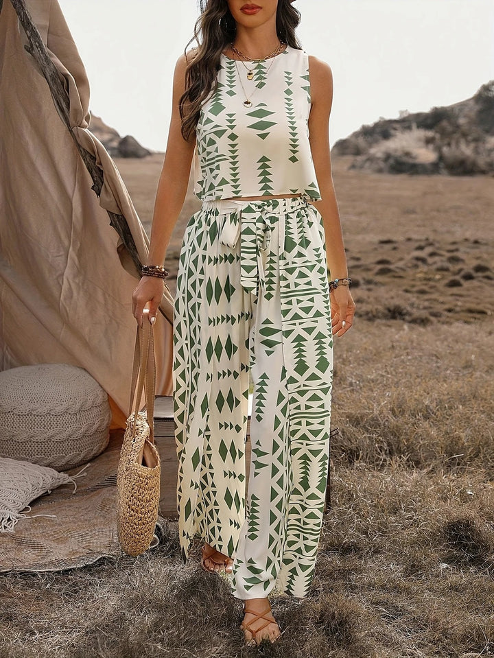 Boho Aura Print Co-ord Set