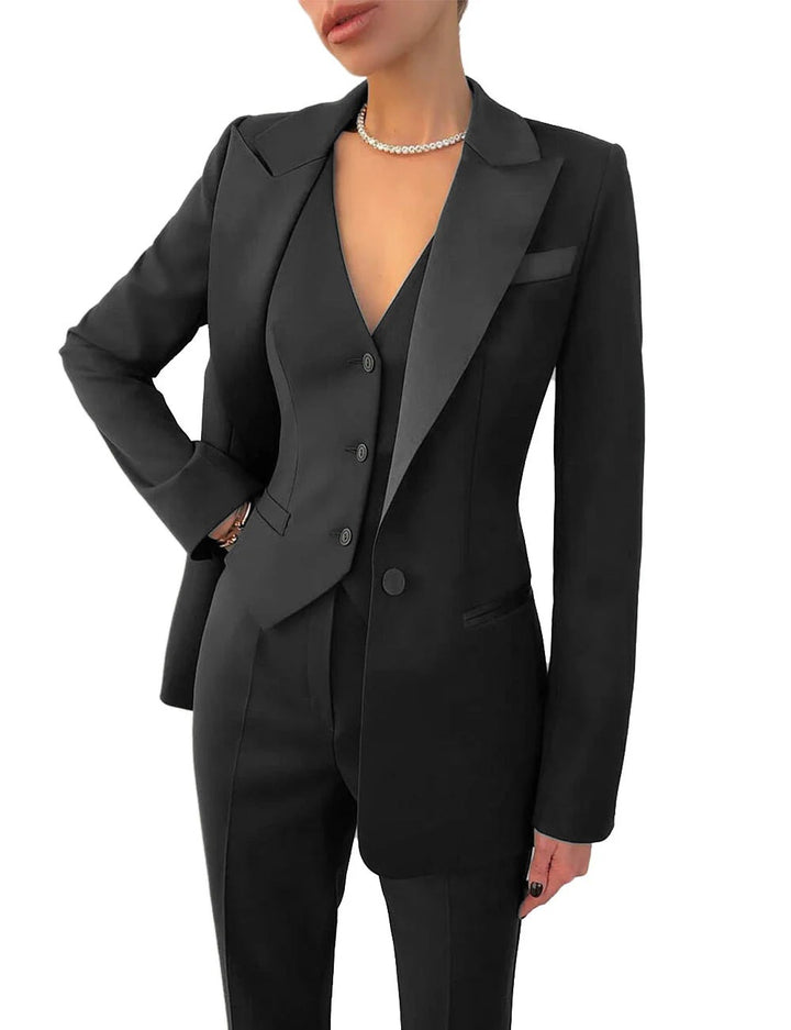 Boss Moves Driedelig Zakelijk Pak - Elegante Formele Gelegenheden Set
