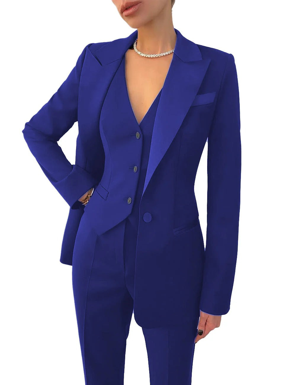 Boss Moves Driedelig Zakelijk Pak - Elegante Formele Gelegenheden Set