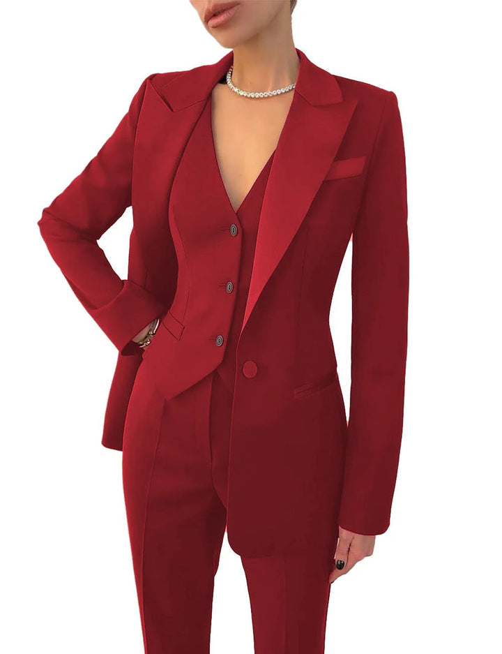 Boss Moves Driedelig Zakelijk Pak - Elegante Formele Gelegenheden Set