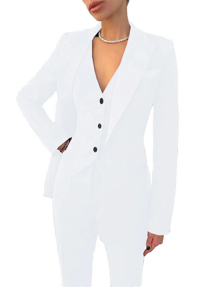 Boss Moves Driedelig Zakelijk Pak - Elegante Formele Gelegenheden Set