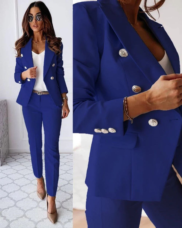 Lizbeth - stijlvolle zakelijke set [blazer+broek]
