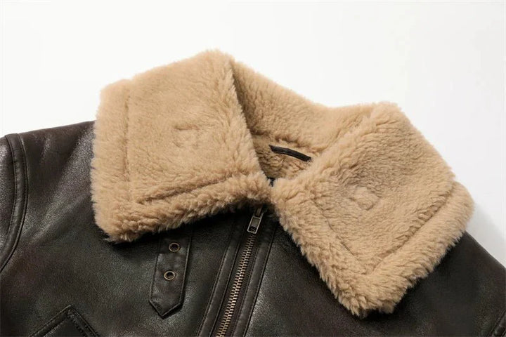 Pearl - trendy warme dikke jas