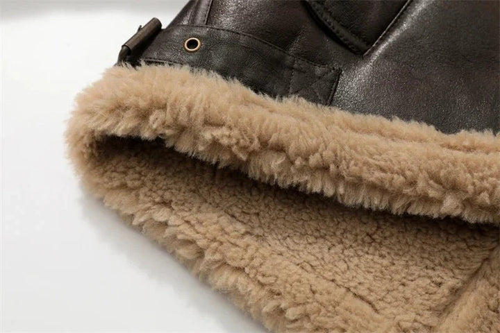 Pearl - trendy warme dikke jas