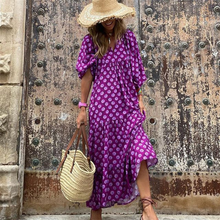 Alexa - boho ibiza maxi jurk